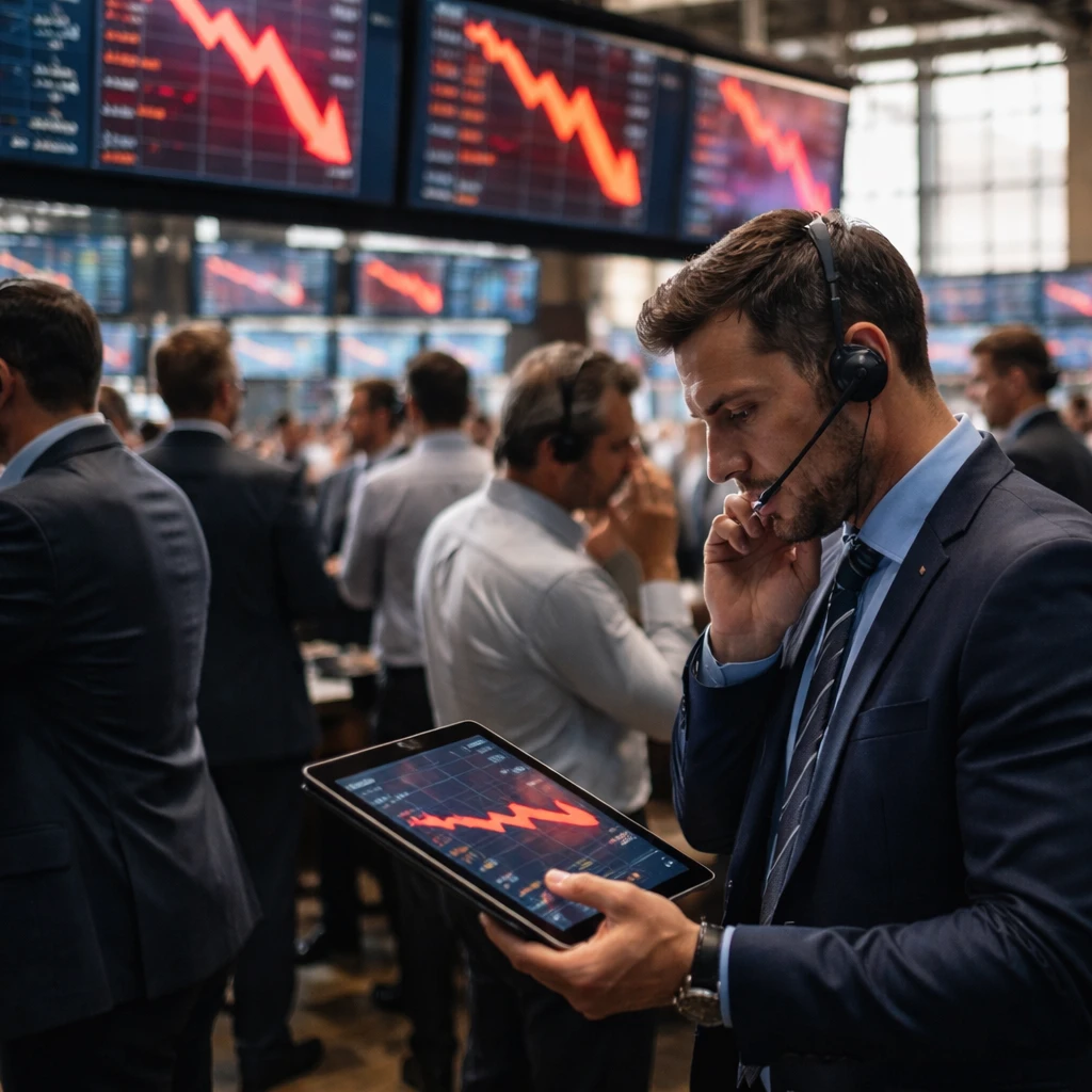 U.S. Equities Finish Lower as Tech, Materials and Energy Lead Declines