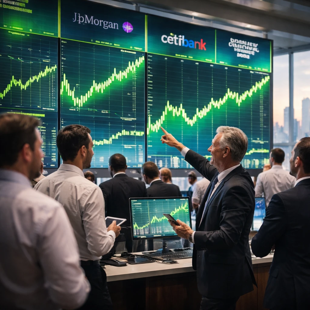 Major U.S. Bank Shares Advance After Trump Halts Planned Strikes on Iran