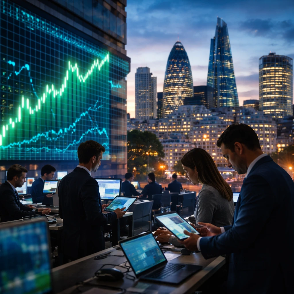 London Stocks Finish Higher as Automobiles, Aerospace and Media Names Lead Gains