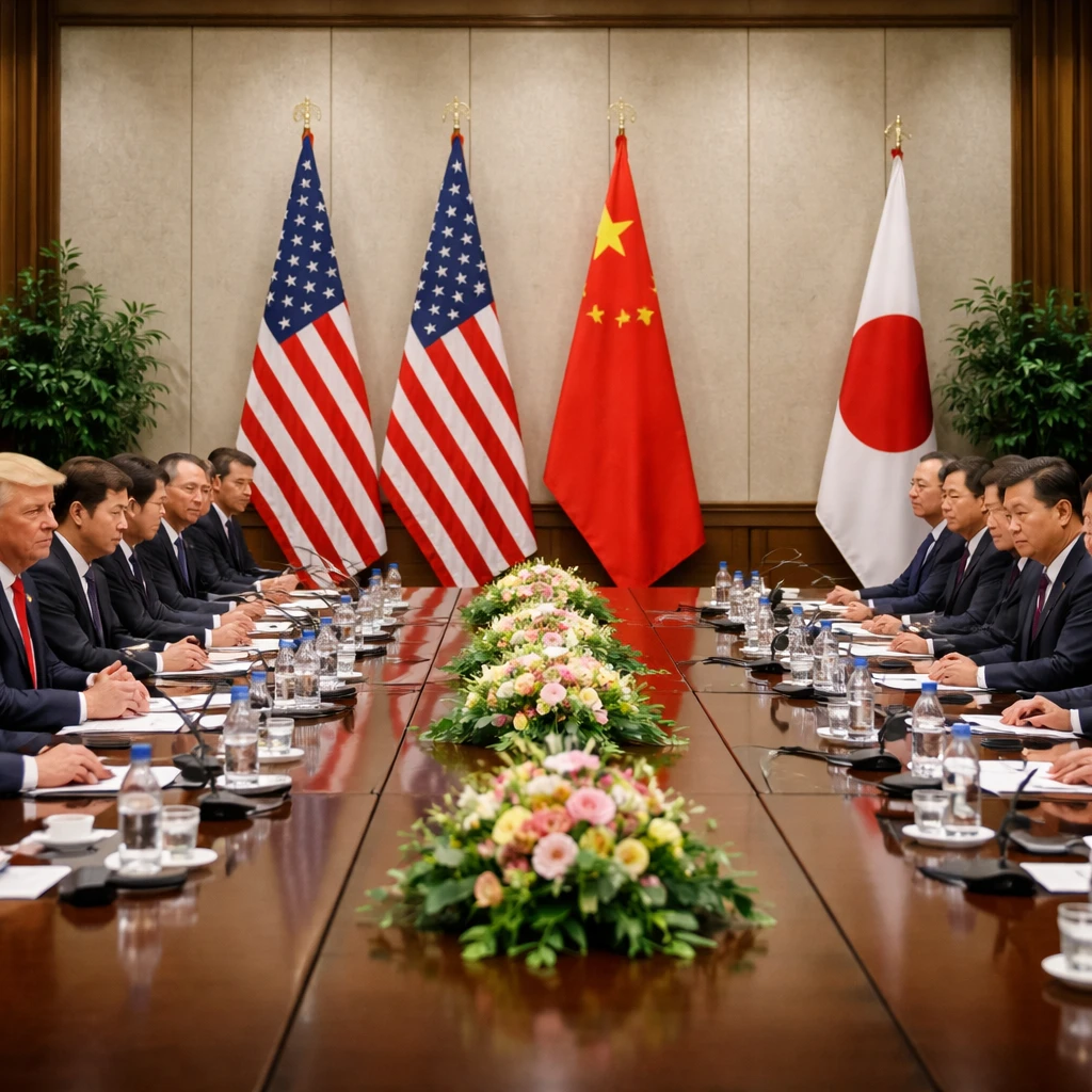 Trump Pushes Back on Xi’s Criticism of Japan’s Takaichi During Beijing Talks