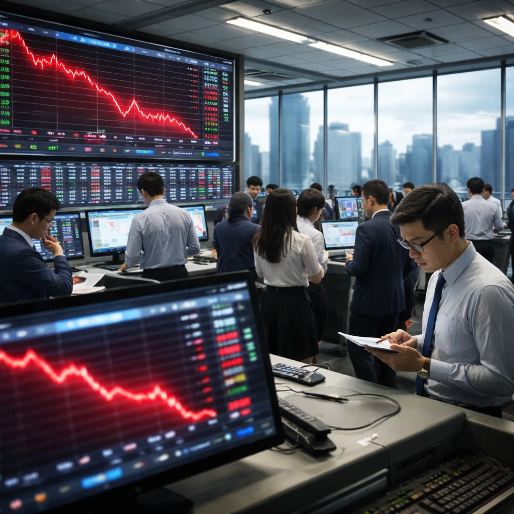 Taiwan Shares Slip as Electronics and Computer Hardware Lead Declines