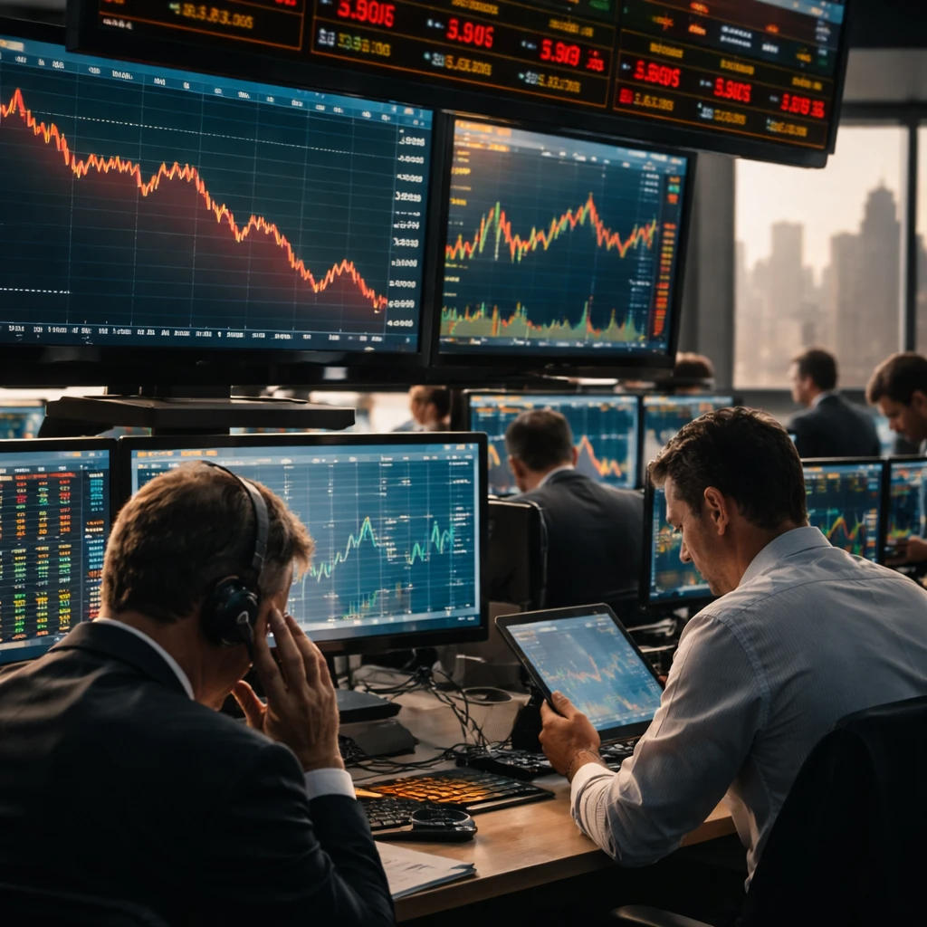 Energy-Driven Spike in Volatility Pushes S&P 500 More Than 5% Below January High