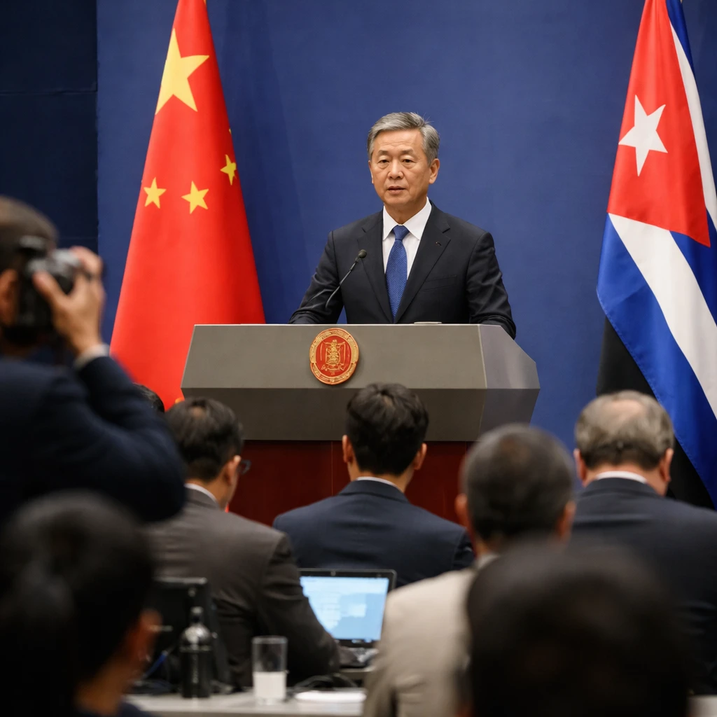 China Condemns Expanded U.S. Sanctions on Cuba as 'Illegal' and Calls for an Immediate End