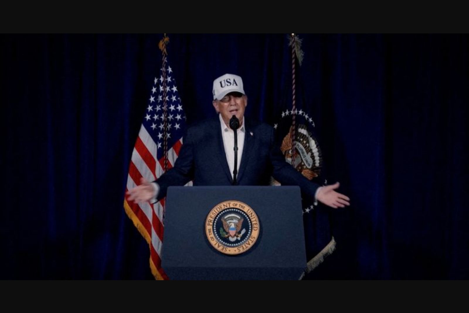 Trump says U.S. forces are sinking Iran's navy as strikes intensify