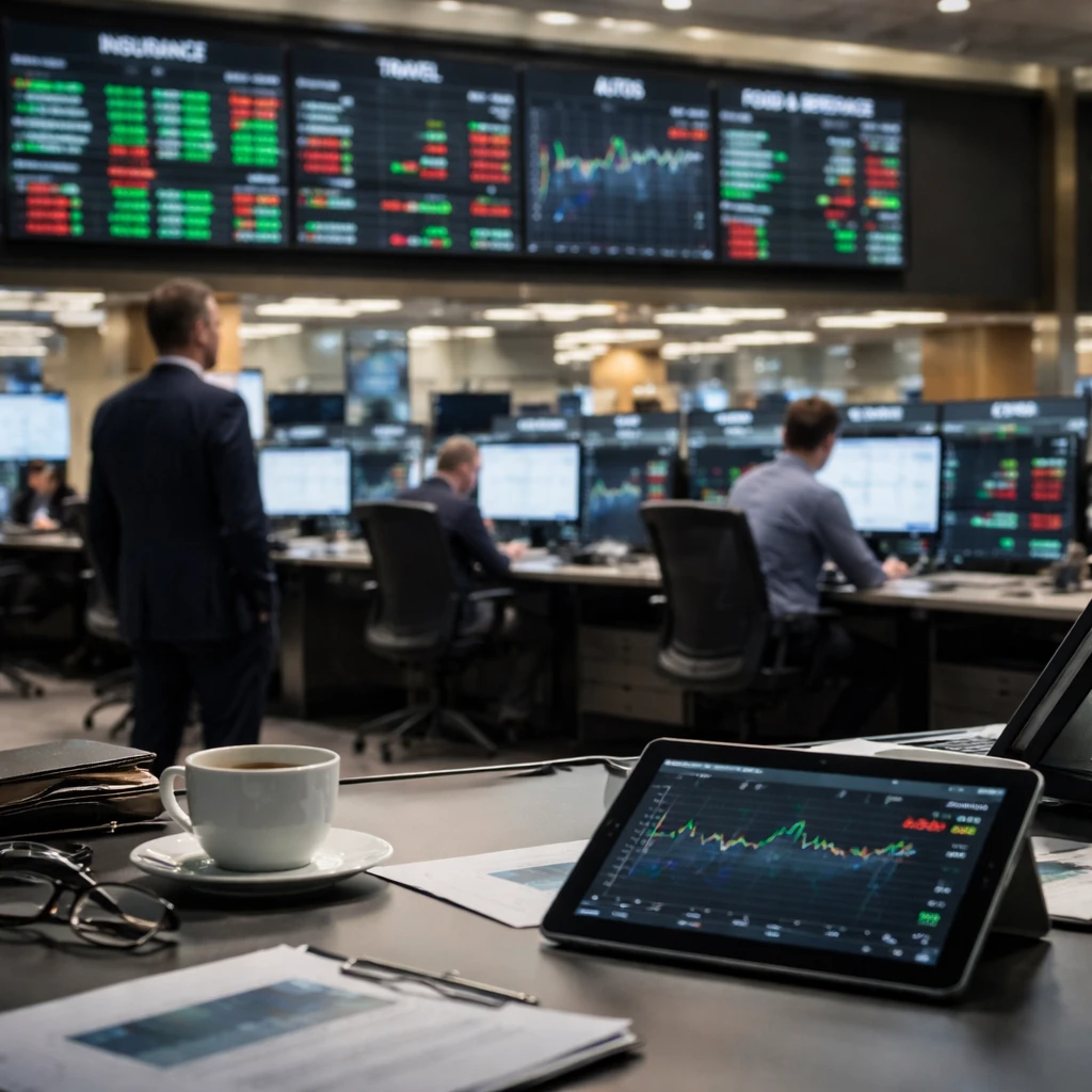 European Stocks Hold Steady as Traders Await Fed Decision and Digest Tariff Flare-Up