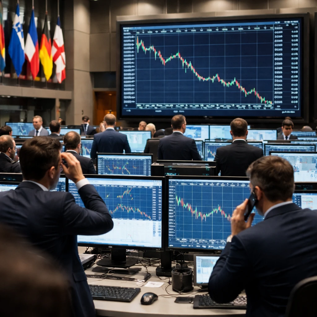 European Stocks Retreat Slightly as Traders Cash In Ahead of Fed Minutes