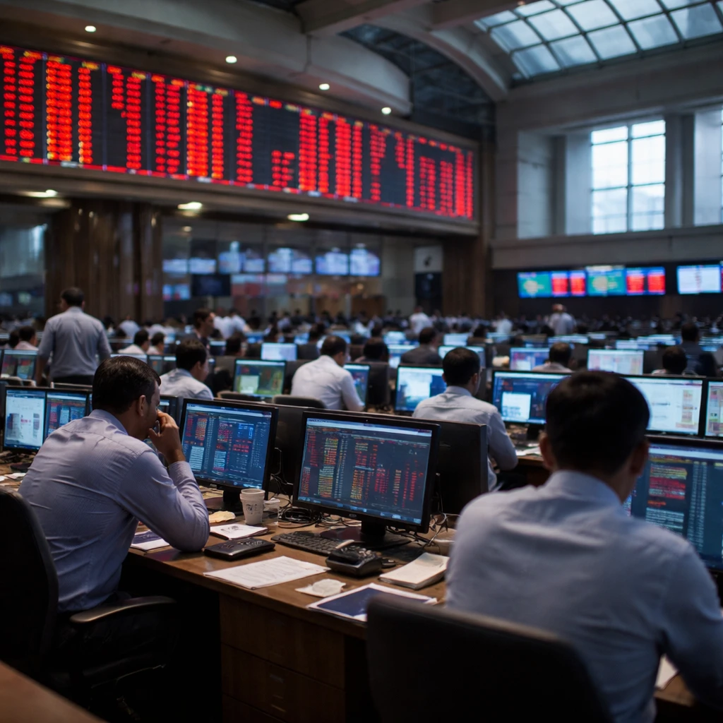 Indian Markets Retreat; Nifty 50 Closes at One-Month Low as Multiple Sectors Weaken