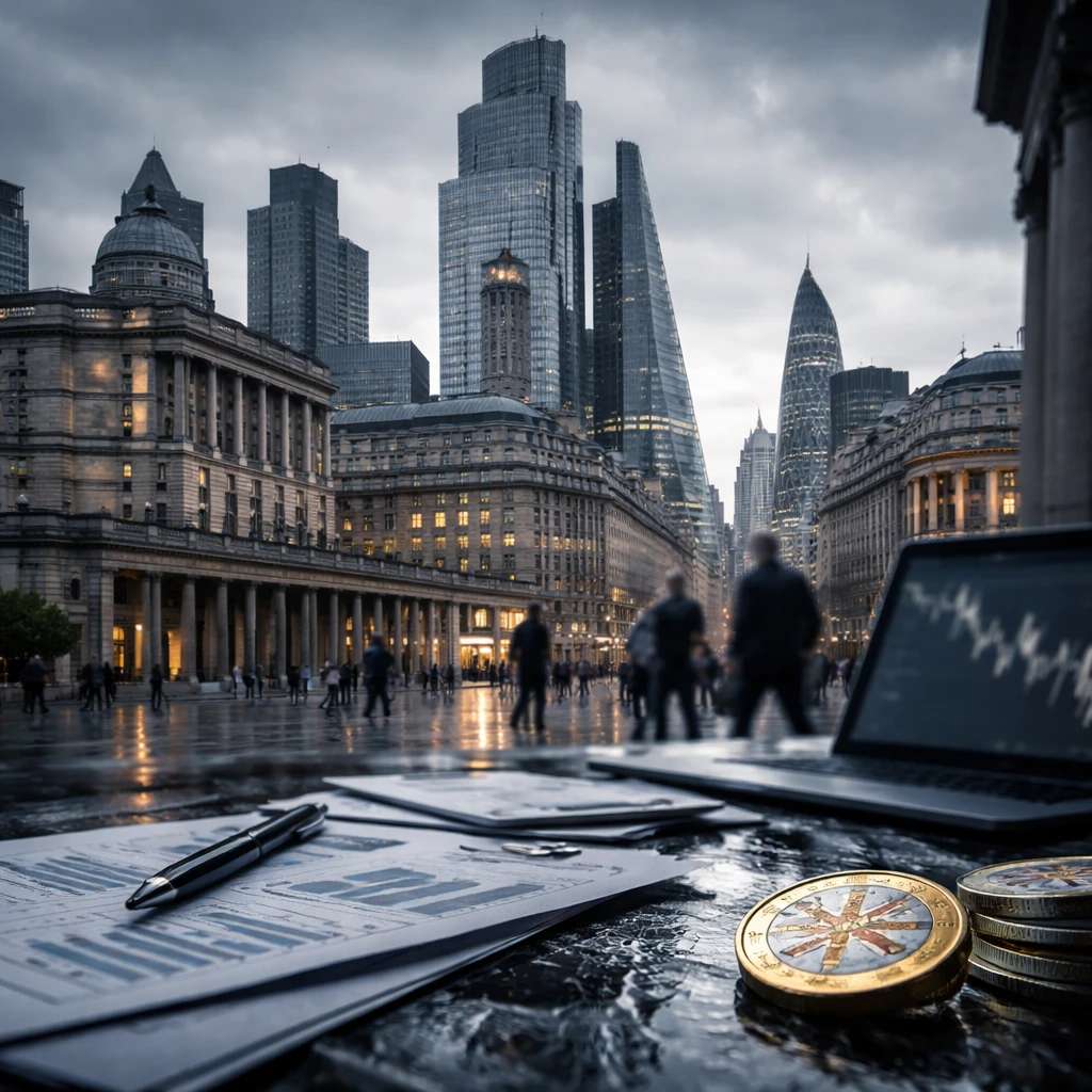 UK Stocks Slip as Middle East Tensions Keep Markets on Edge; Corporate Results Mixed