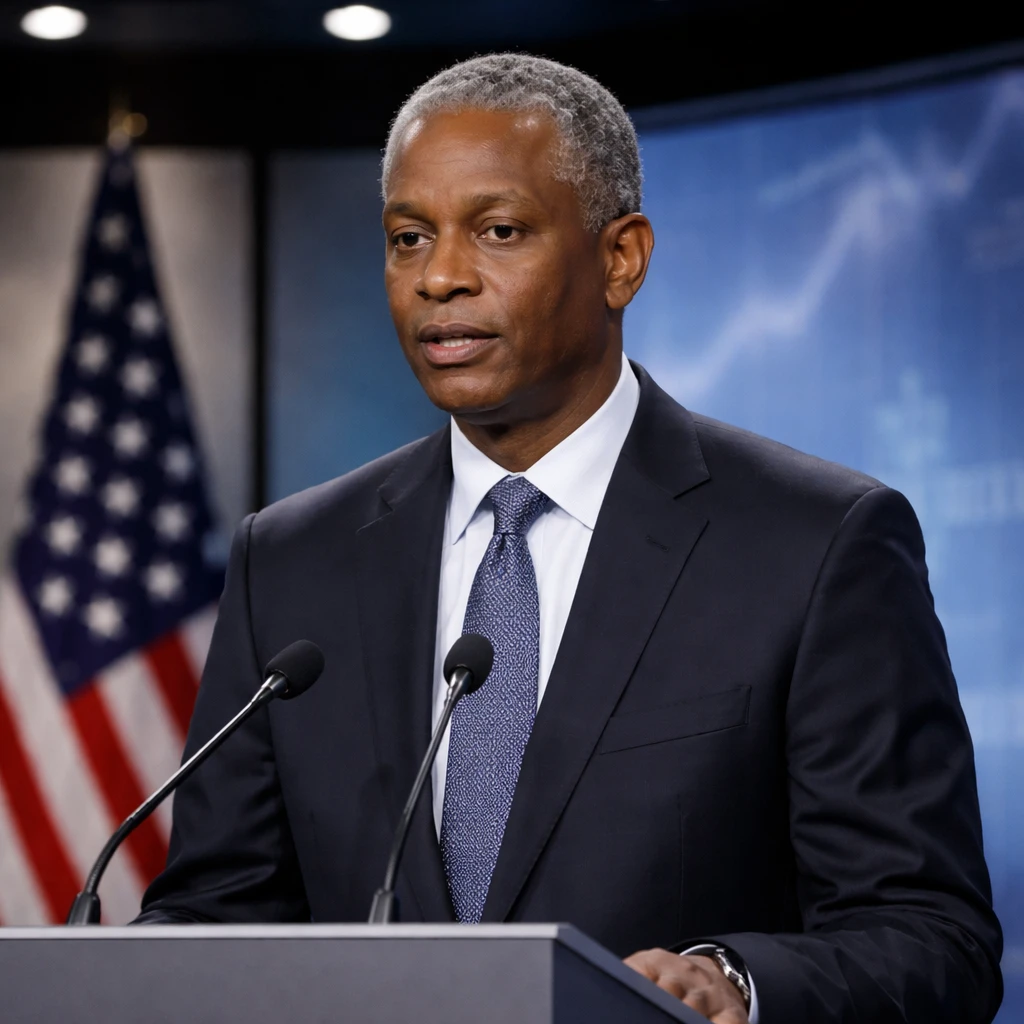 Atlanta Fed’s Bostic Advocates Patience on Rates, Flags Inflation Risks