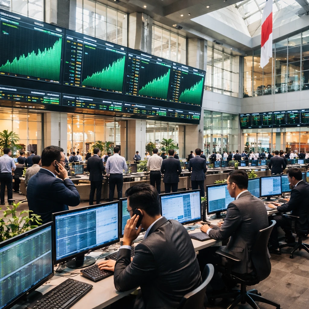 Jakarta market edges higher as infrastructure and finance stocks lead gains