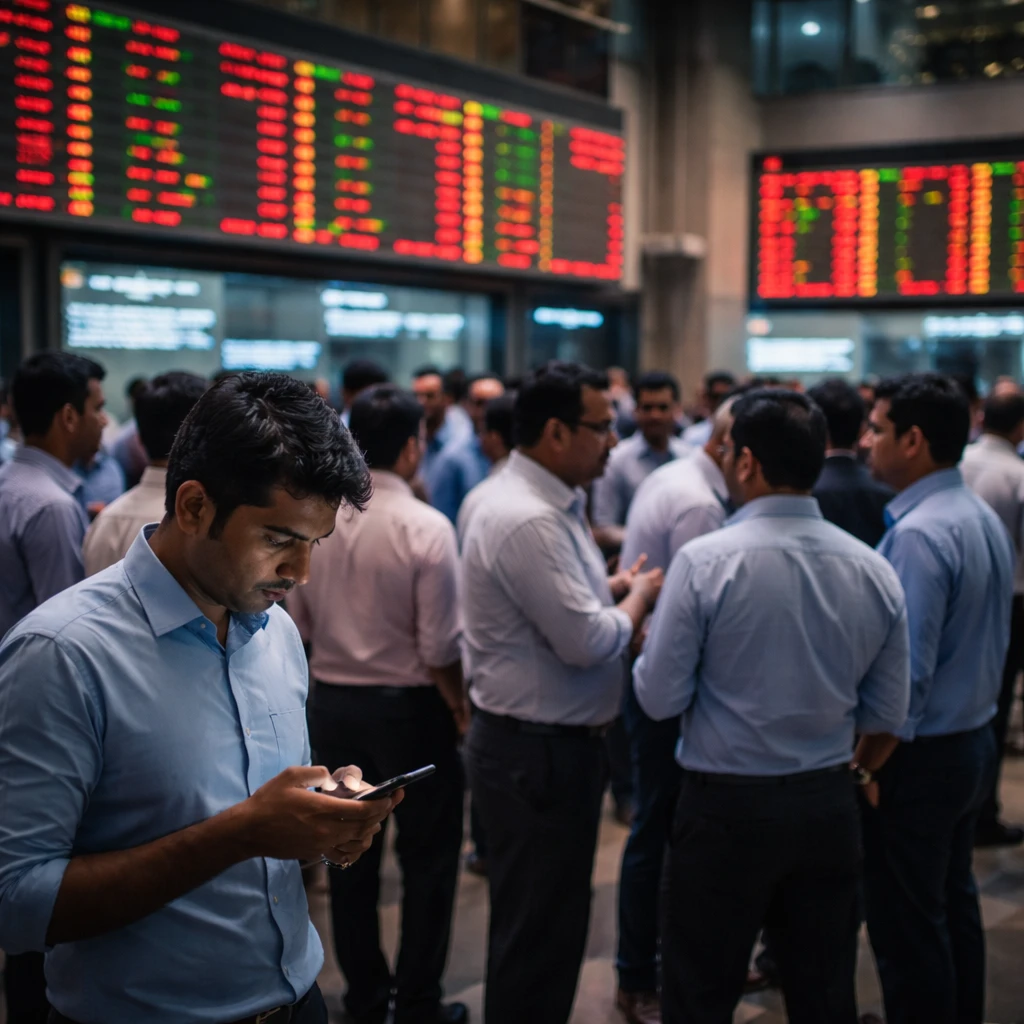 Indian Markets Slip; Nifty 50 Falls to One-Month Low as IT, Tech, Realty Weigh