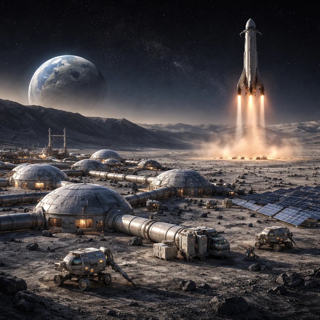 SpaceX Reorients Strategy Toward a 'Self-Growing' Lunar City, Musk Says