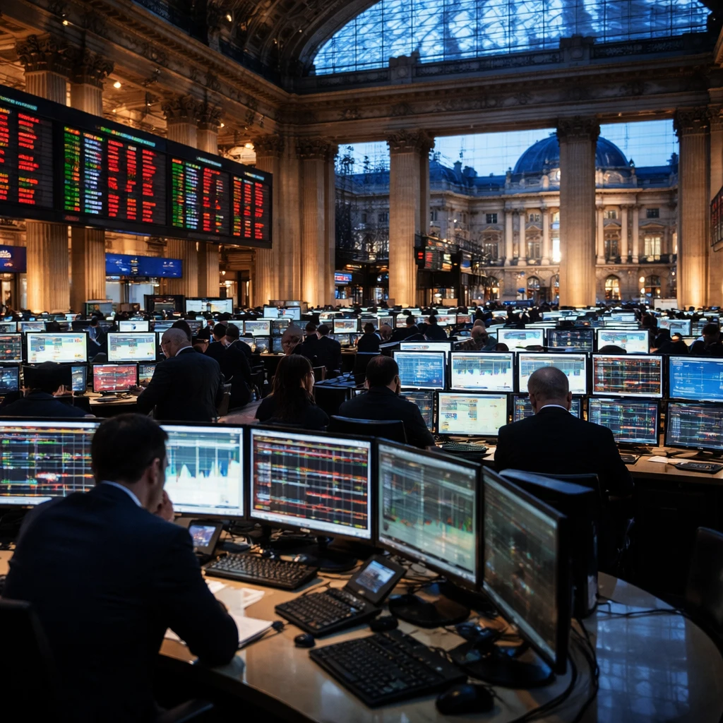 Paris Stocks Slip as CAC 40 Ends Lower; Consumer Goods, Financials and Industrials Lead Declines