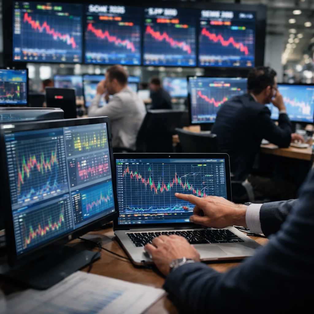 U.S. equities close lower as Financials, Consumer Services and Tech drag markets down