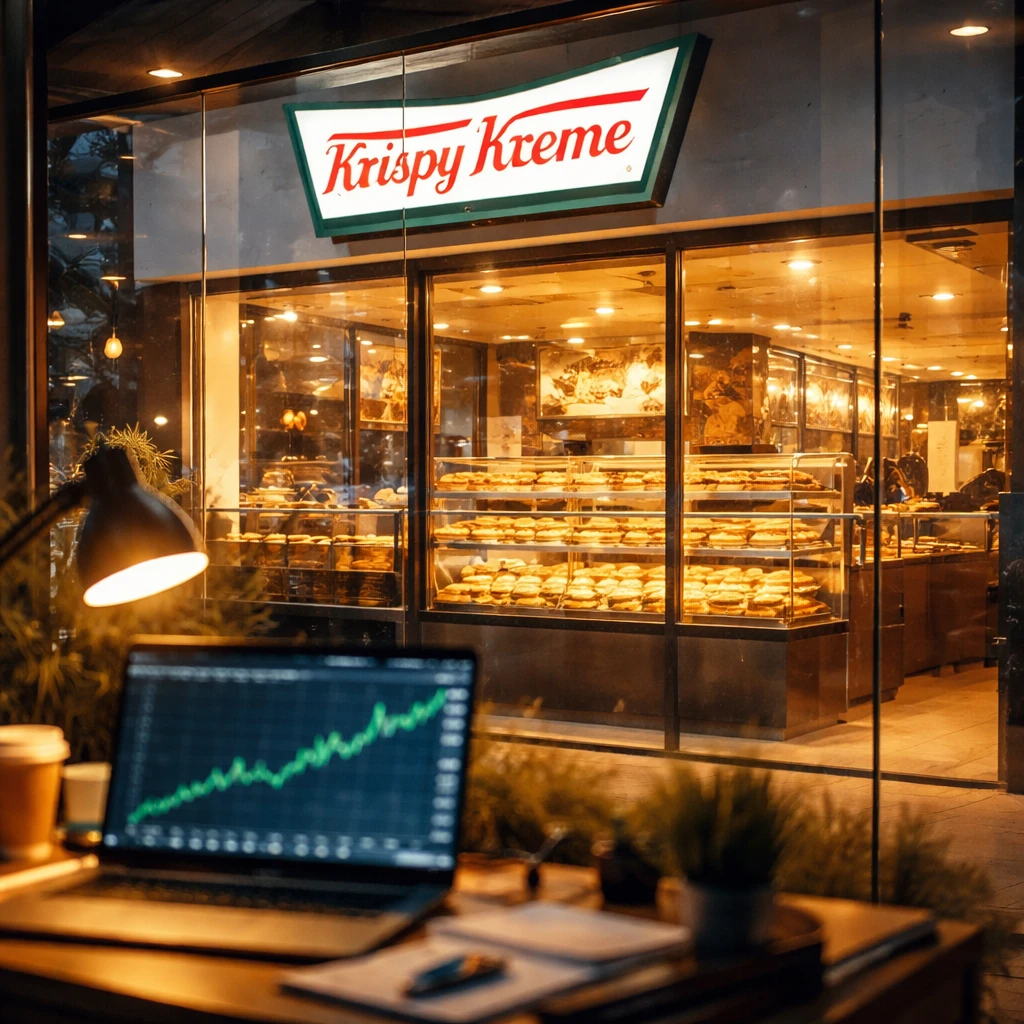 Krispy Kreme Shares Rally 22% After Quarterly Top- and Bottom-Line Beat
