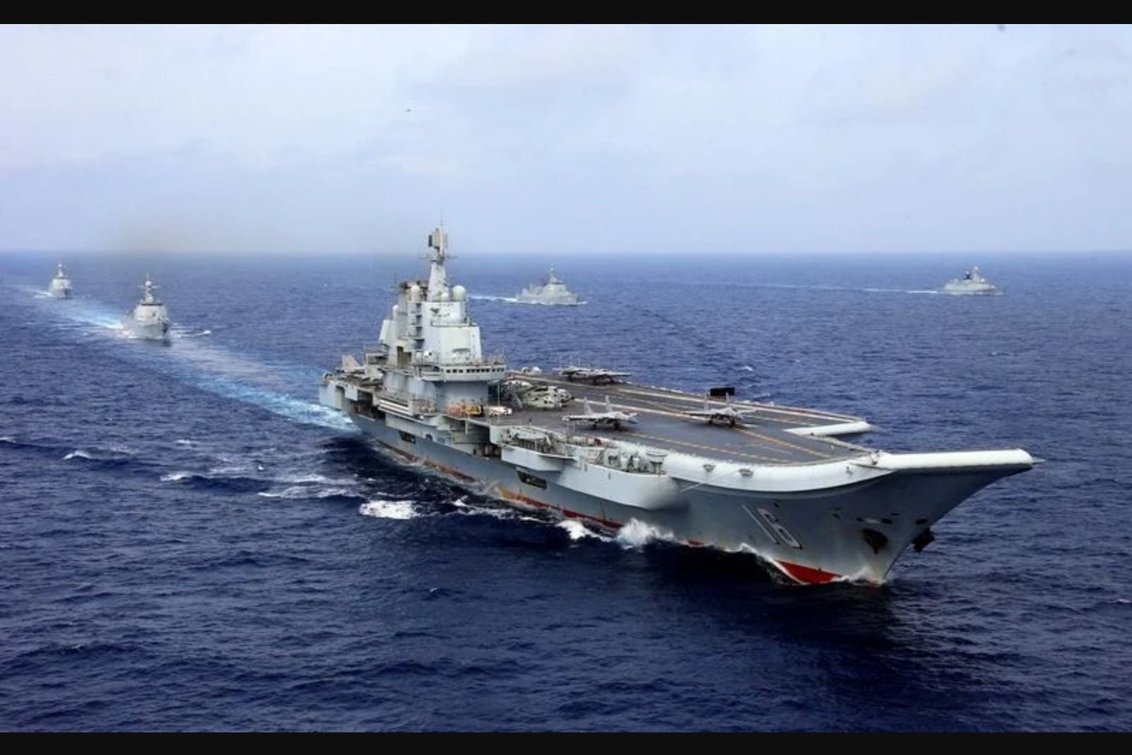Japan Says Chinese Carrier Liaoning Conducted Drills East of the Philippines