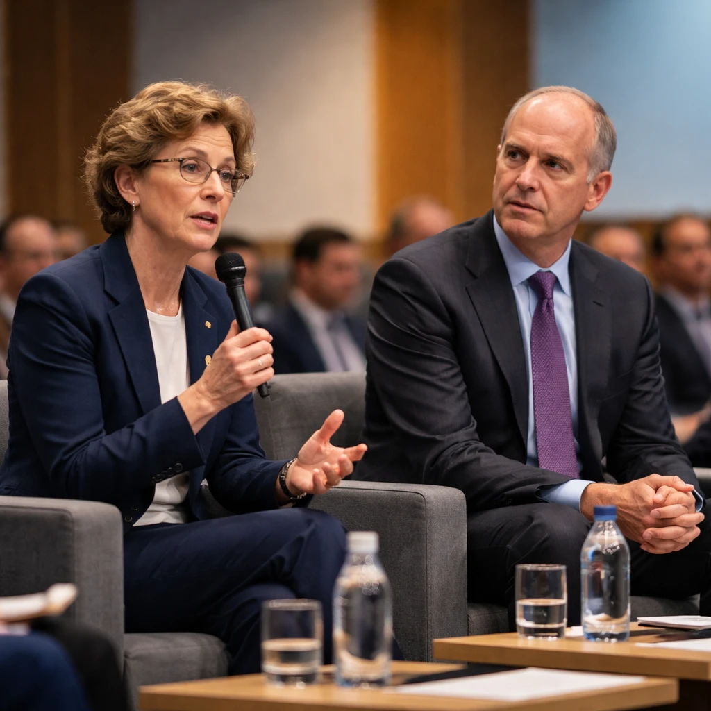 Two Fed Officials See No Immediate Case for Policy Change as Inflation Remains Above Target