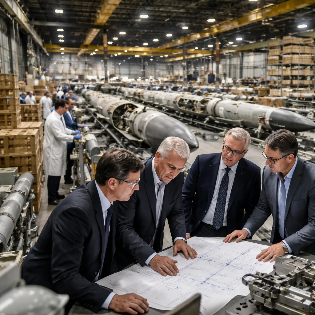 White House to Push Defense Contractors to Ramp Up Production as Munitions Stocks Fall