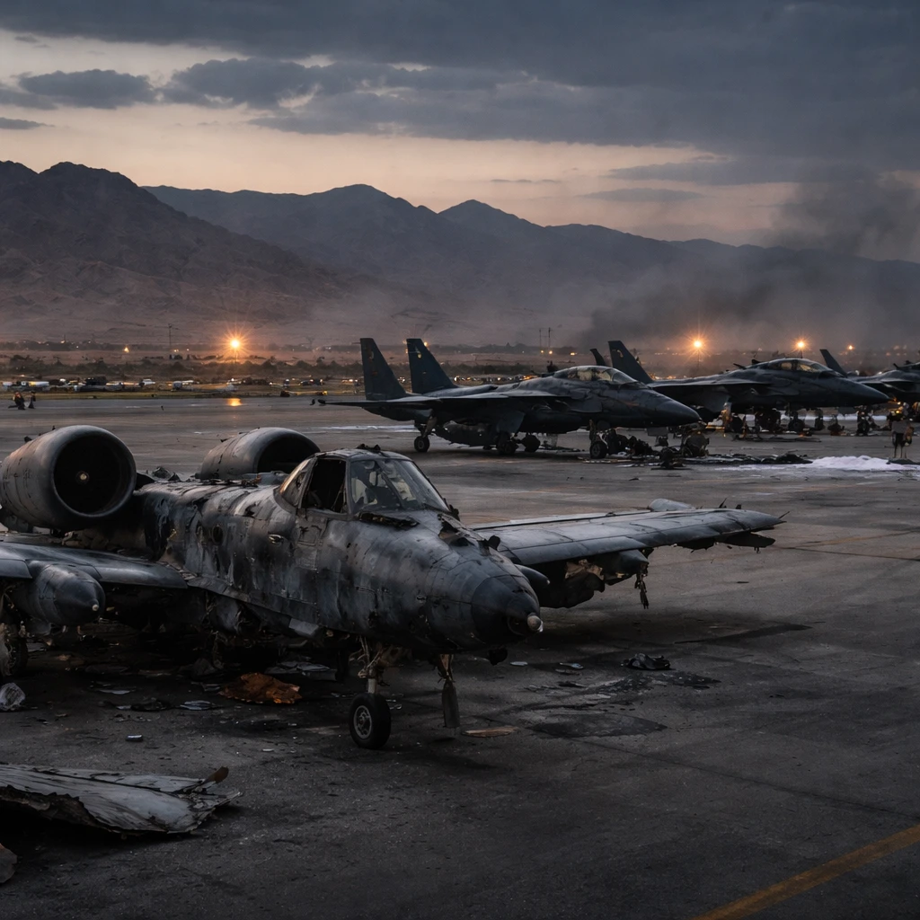 Iranian Strike Damaged U.S. Aircraft at Jordan Base, Officials Say