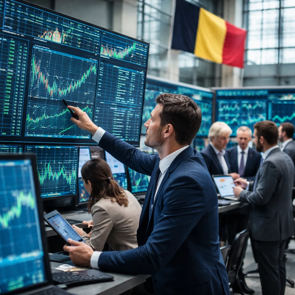 Brussels market ends higher as BEL 20 gains 1.03%