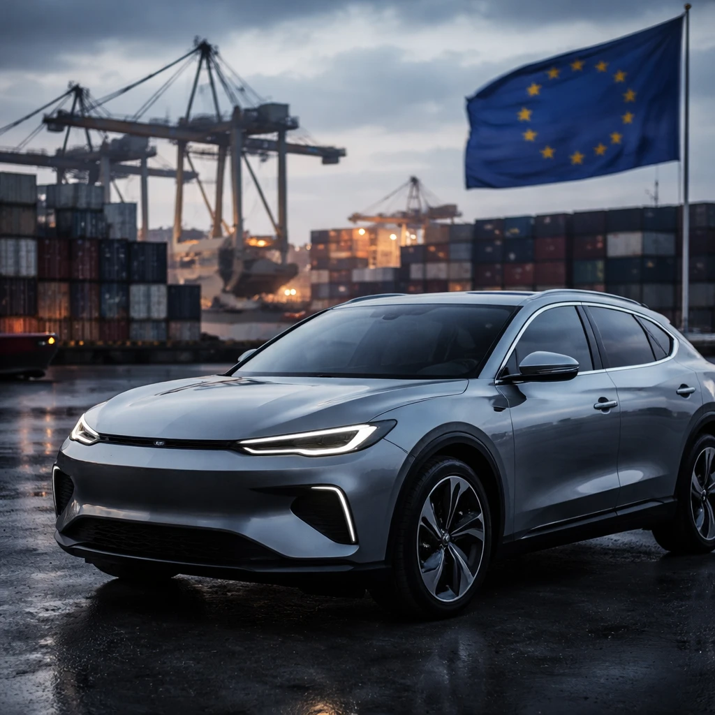 Chinese EV Shares Retreat as BYD Leads Declines on Report of Potential EU Tariffs
