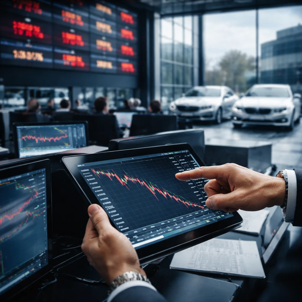 European luxury car stocks slide after BMW guidance shock; Mercedes dips 3.1%