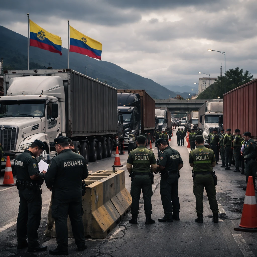 Ecuador Lifts Tariffs on Colombian Imports to 50% Amid Border Security Dispute