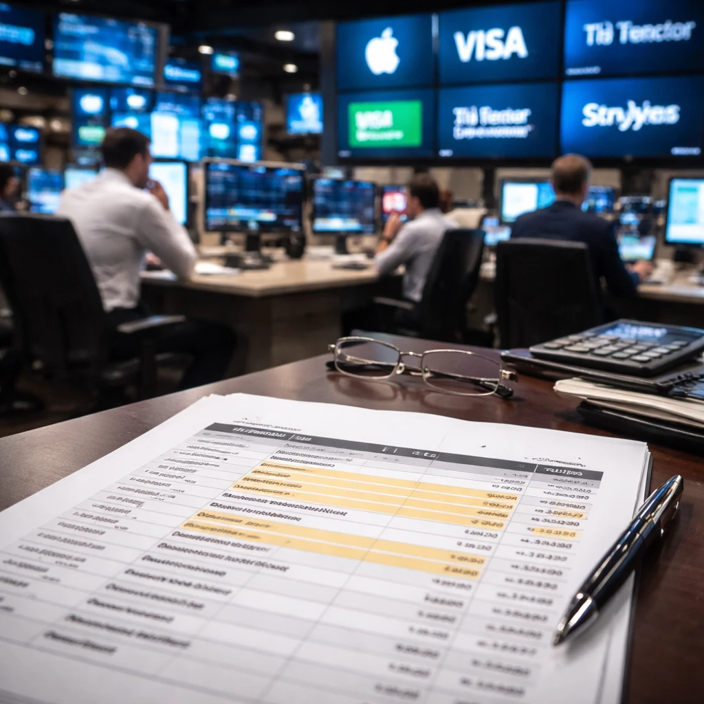 Major Corporates, Led by Apple and Visa, Schedule Quarterly Results for Thursday