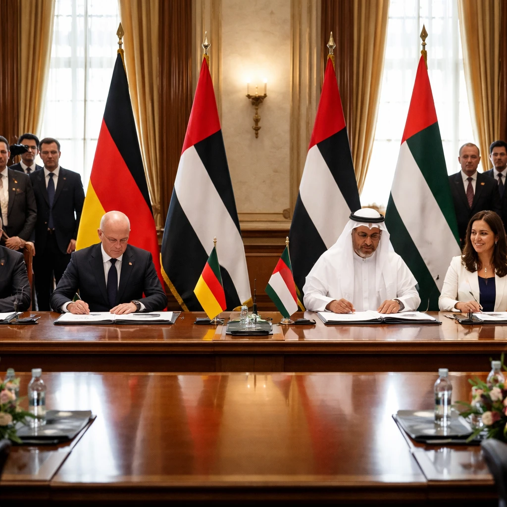 Germany and UAE Set to Seal Multi-Billion Dollar Pacts Focused on Investment, AI and Energy
