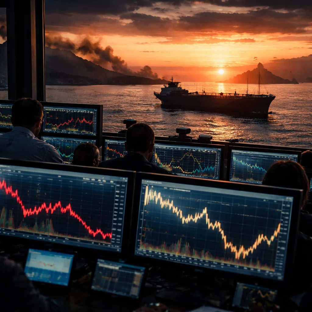 Futures Retreat as U.S.-Iran Strikes Lift Oil and Sharpen Inflation and Rate Concerns