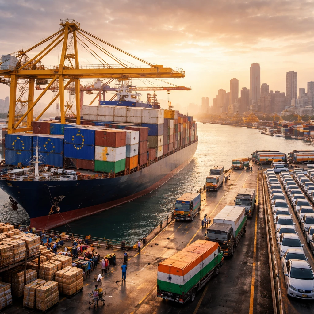 India-EU Free Trade Agreement Widens Market Access, German Bank Says