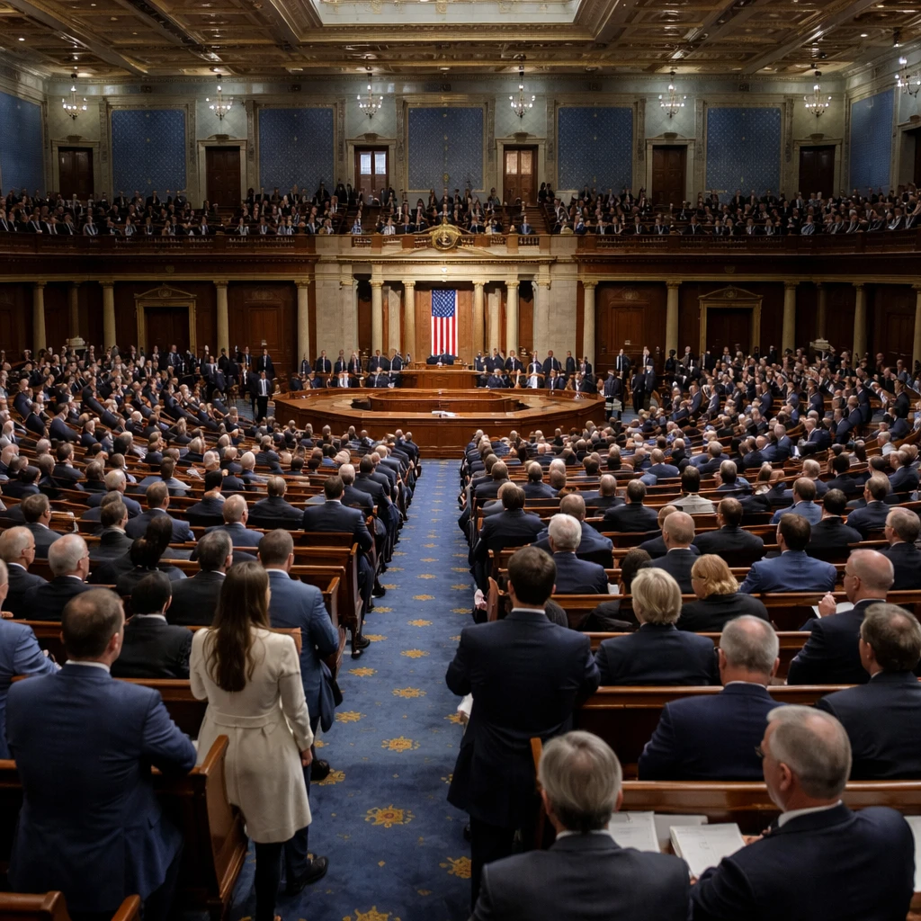 House GOP Move to Bar Challenges to Trump Tariffs Fails in Narrow Vote