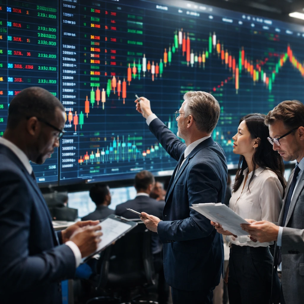 Broad Swings in Stocks See Tesla, Microsoft Climb as Arm and SanDisk Pull Back