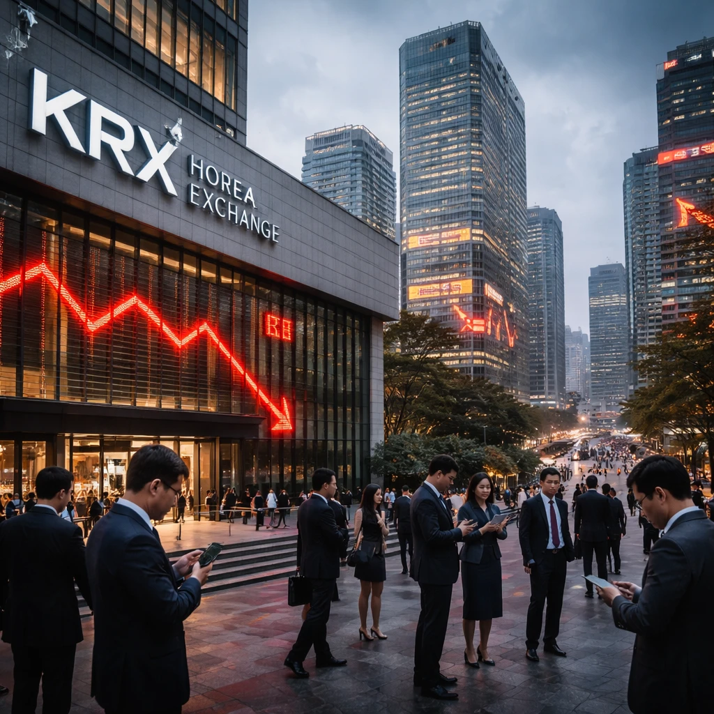 KOSPI Plunges More Than 8%, Trading Paused After Sharp Two-Day Drop