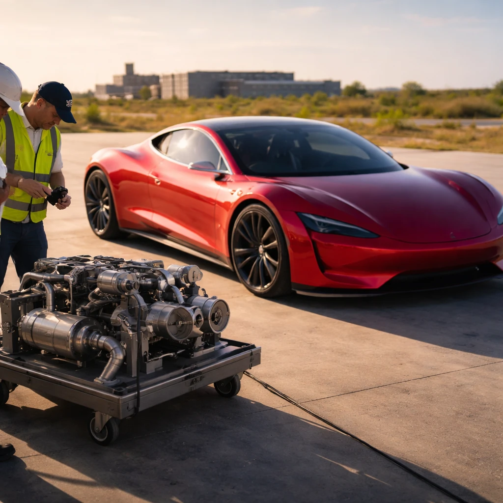 Tesla Moves Next-Generation Roadster Demo to August or Later Amid Thruster Hold-ups