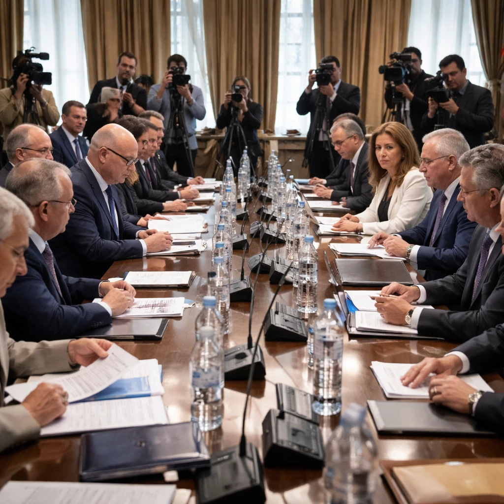 U.S.-Backed Talks Between Venezuela Interim Government and Opposition Begin in Caracas