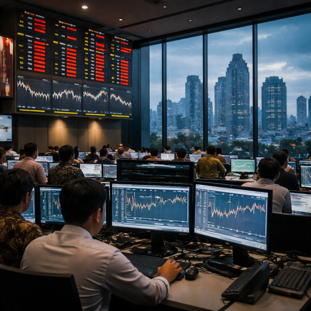 Jakarta Stocks Slip to Six-Month Low as Financials, Agriculture and Basic Industry Weigh