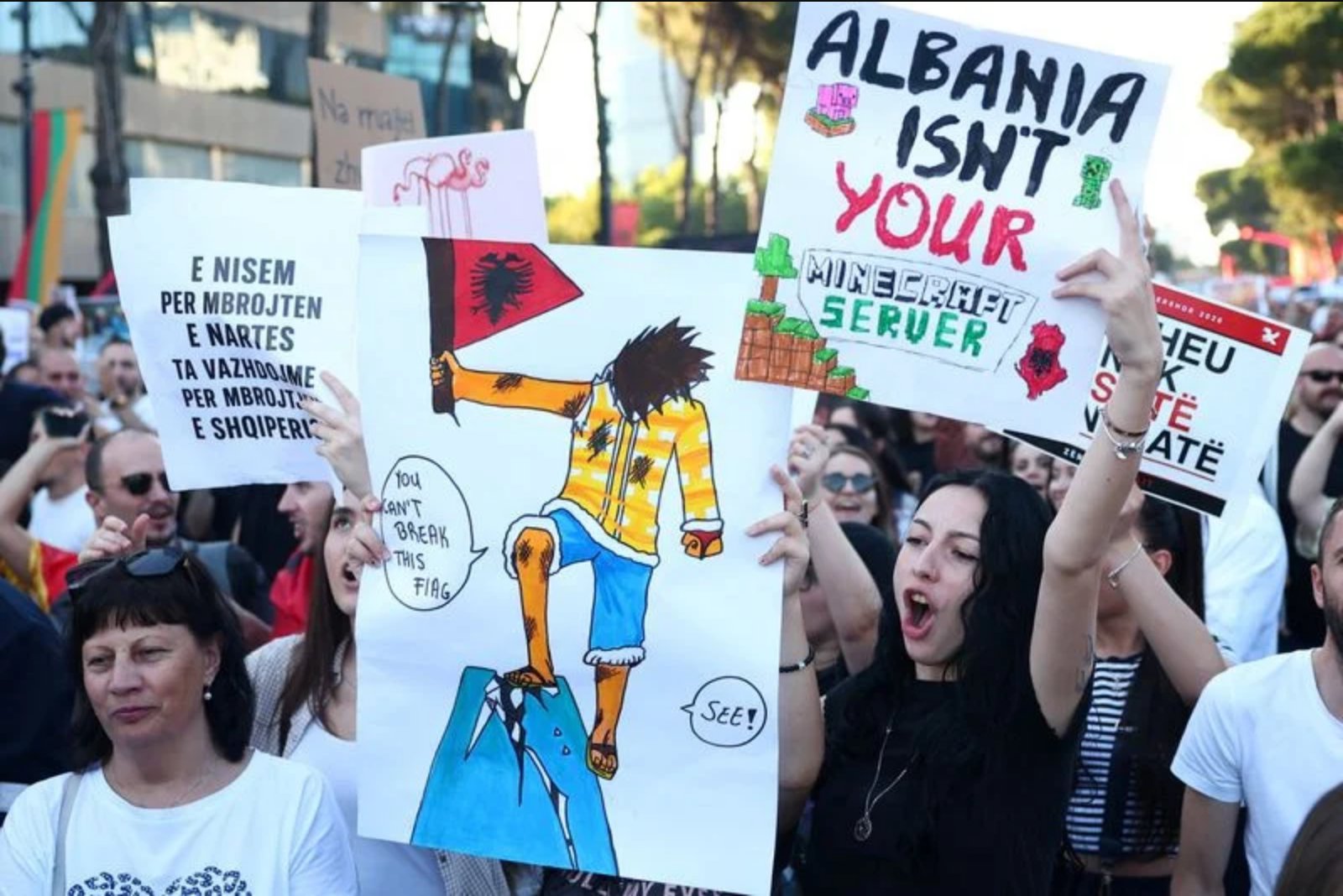Tens of Thousands Rally Against Kushner-Linked Resort Near Albania Wetland