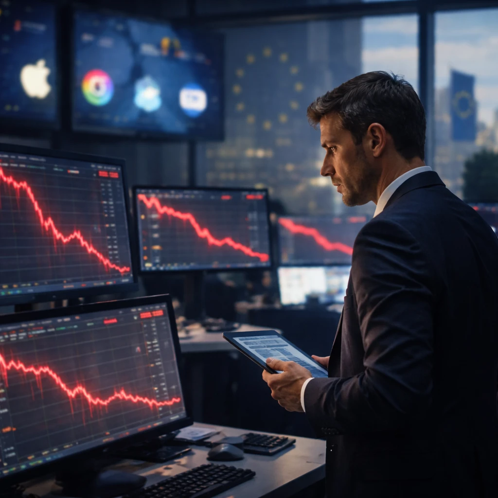 ECB flags likely tech-led market correction as policy tools look constrained