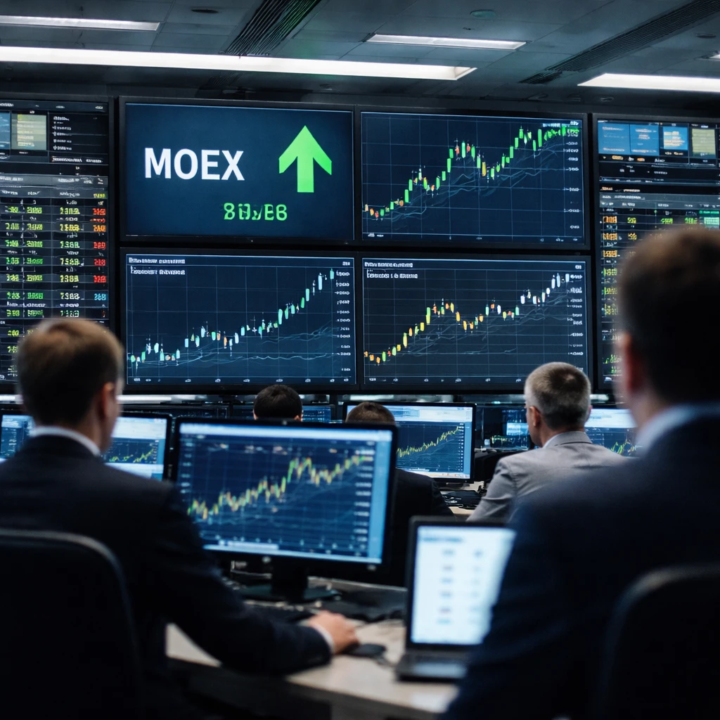 Moscow shares tick up as mining, oil and manufacturing lift MOEX by 0.40%