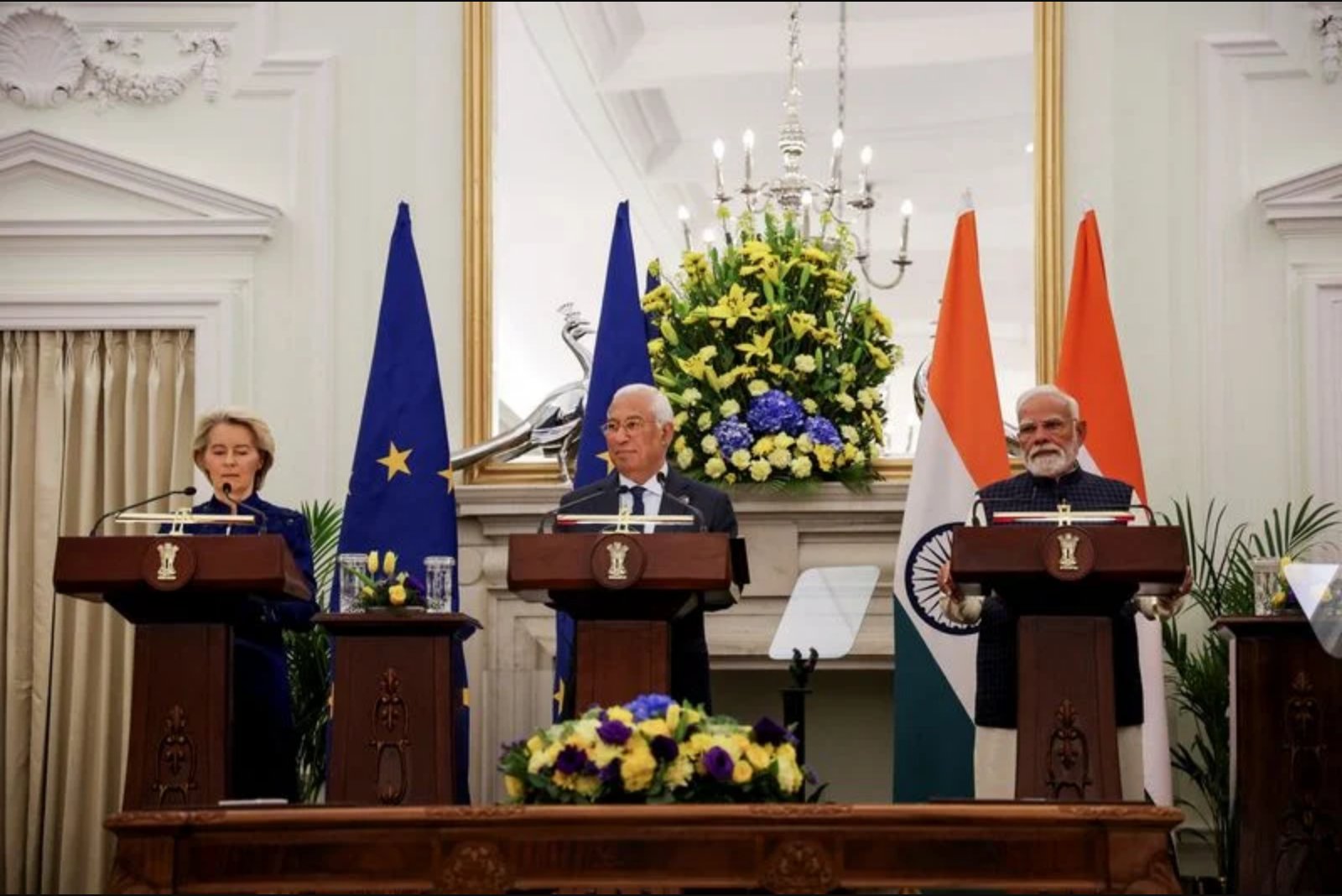 EU chief says bloc will sign trade pact with India by year-end