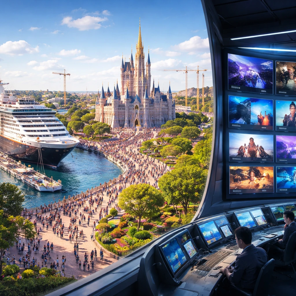 Disney Shares Slip as Analysts Question Whether Parks Overshadow Content Strategy