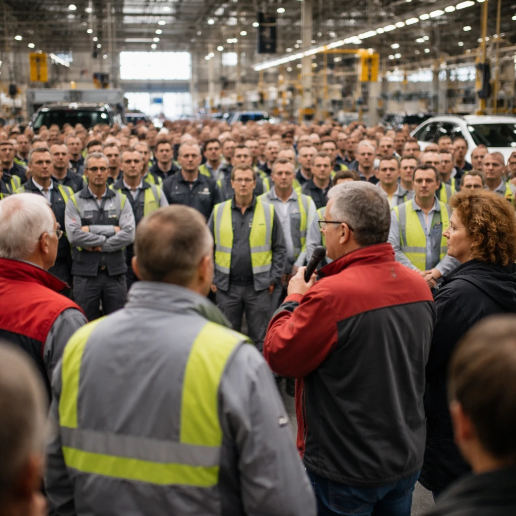 Osnabrueck Workers Demand Management Action as Volkswagen Production Wind-Down Nears