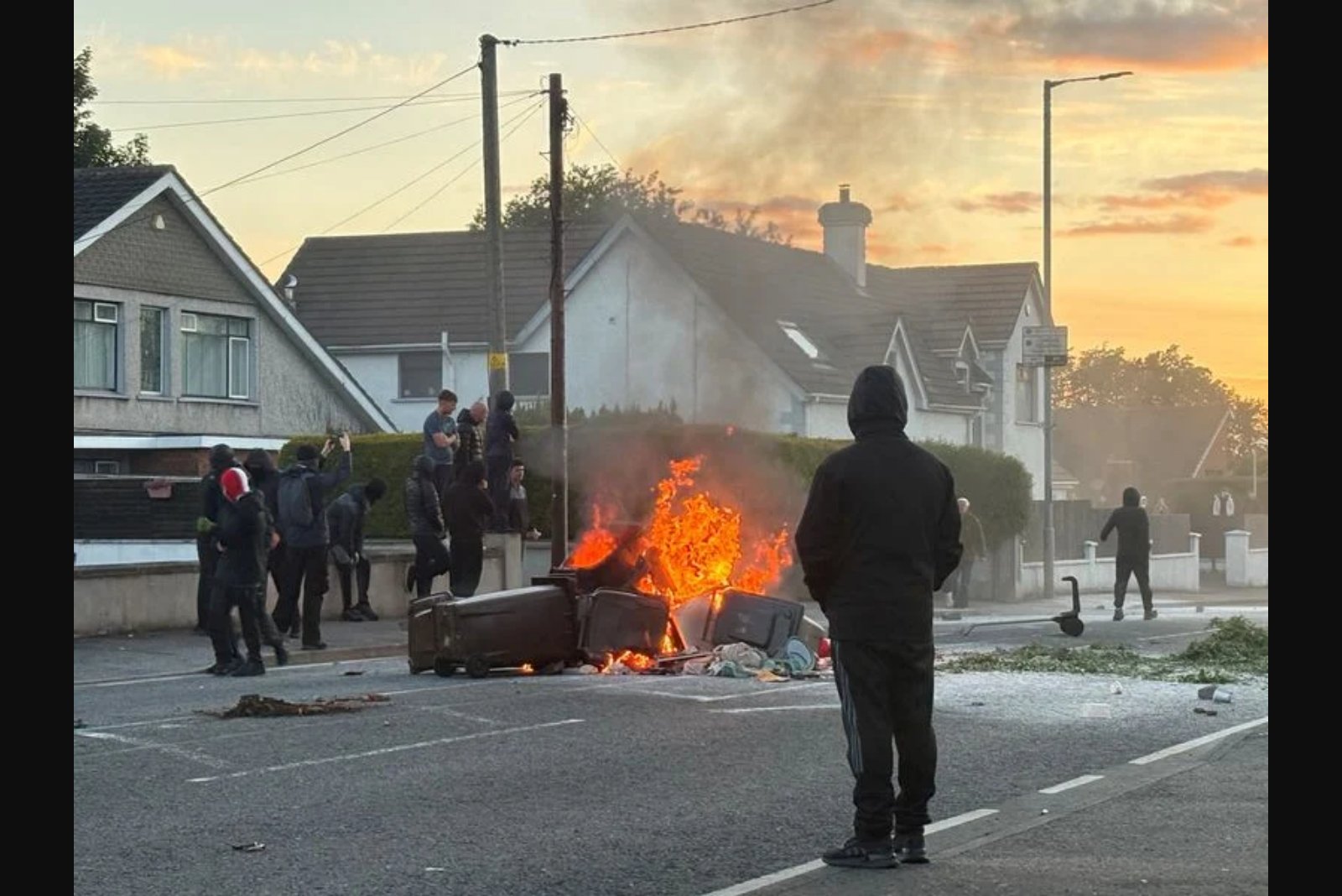 UK Minister Condemns Northern Ireland Violence as 'Racist Thuggery'