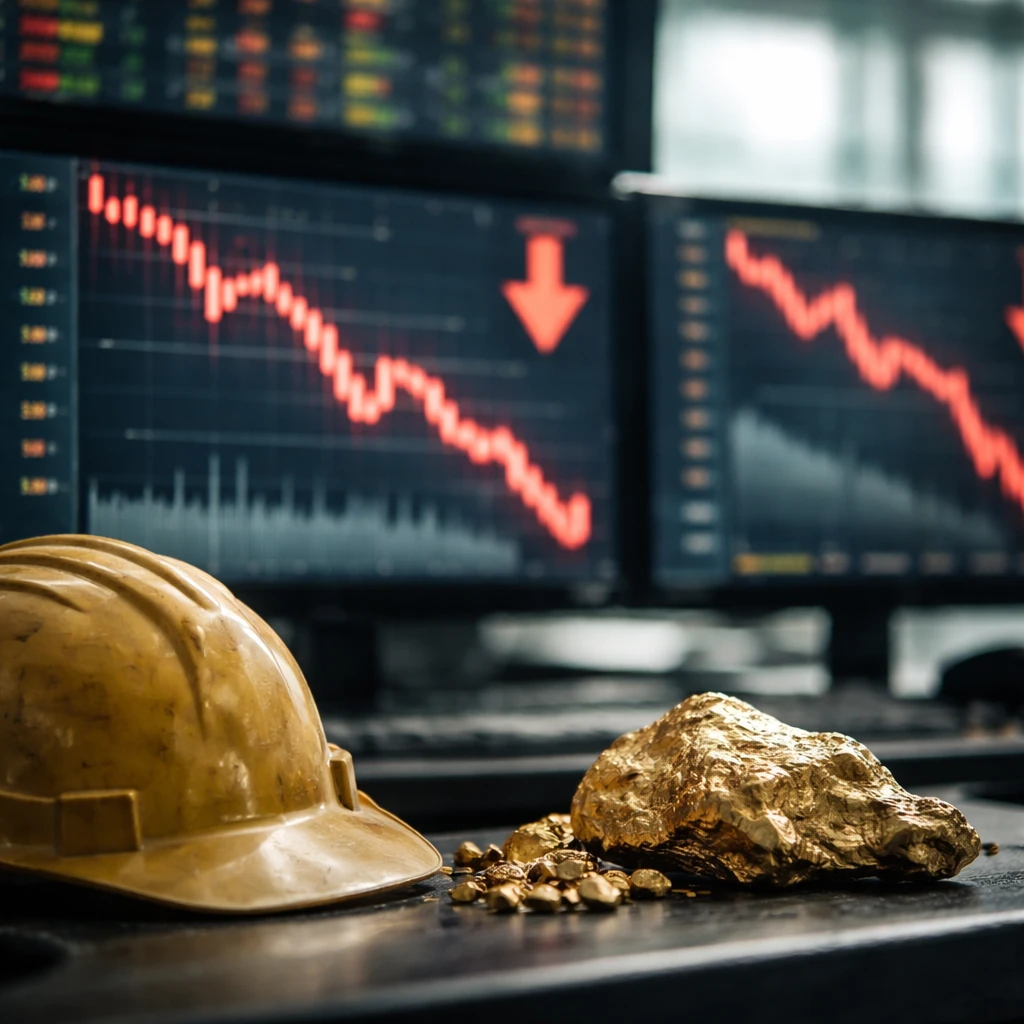 Barrick shares slide as gold retreat, Fed uncertainty weigh on miners
