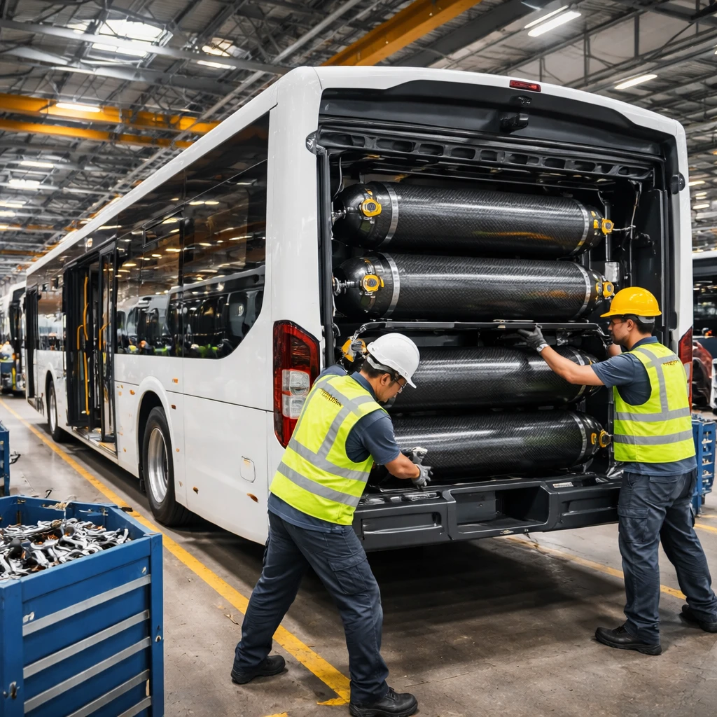 Hexagon Composites Jumps After Exclusive IVECO BUS Supply Deal