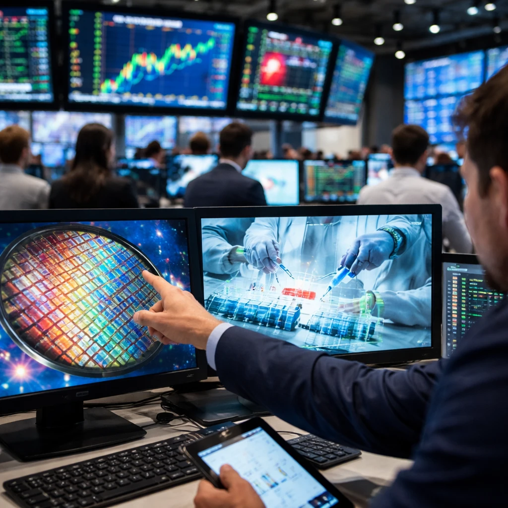 Stocks Swing Across Market Caps as SanDisk, Lam Lead Advancers