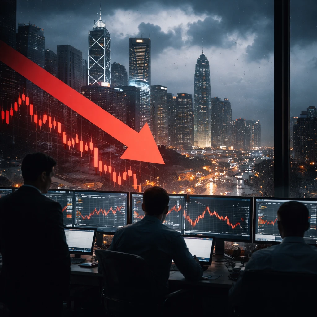 Hang Seng Sinks Below Key Moving Averages as Momentum Slides Toward Oversold