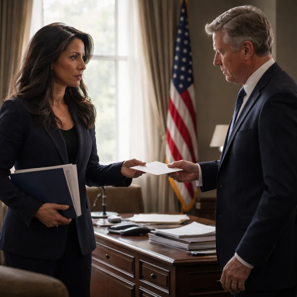 Tulsi Gabbard to Step Down as Director of National Intelligence to Care for Husband