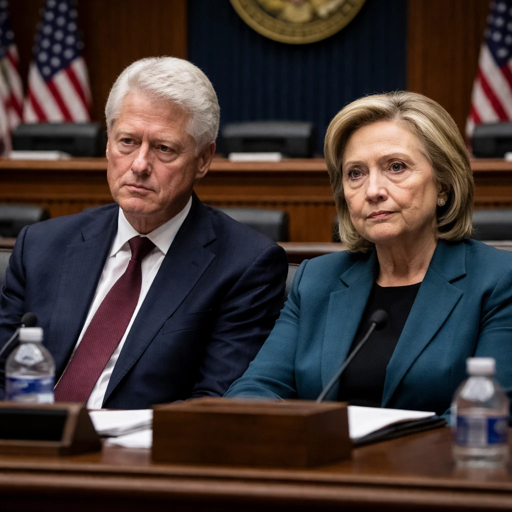 House Panel Votes to Recommend Contempt Charges Against Bill and Hillary Clinton Over Epstein Investigation